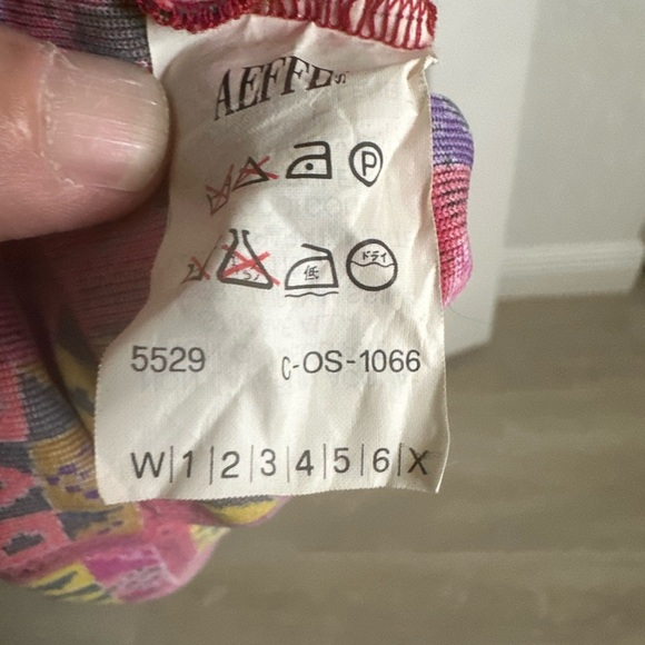 VINTAGE Alberta Ferretti MIX PRINT Long Sleeve MAXI DRESS “ GRUNGE VIBE” - Picture 8 of 11